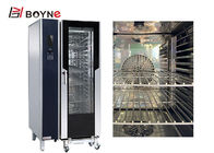 Commercial Kitchen Cooking Equipment 20 Trays LCD Version Electric Combi Oven